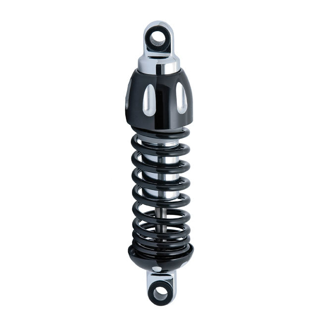 PROGRESSIVE SUSPENSION Stötdämpare HD FX/FXR 11" / Krom PS 430 Series Stötdämpare. FX 73-86; FXWG 80-86. 11/12" Svart / Krom Customhoj