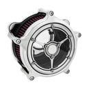Roland Sands Design Air Cleaner Harley 18-22 Softail; 17-22 Touring; 17-22 Trikes / Chrome Roland Sands Designs Clarity Air Cleaner for Harley Customhoj