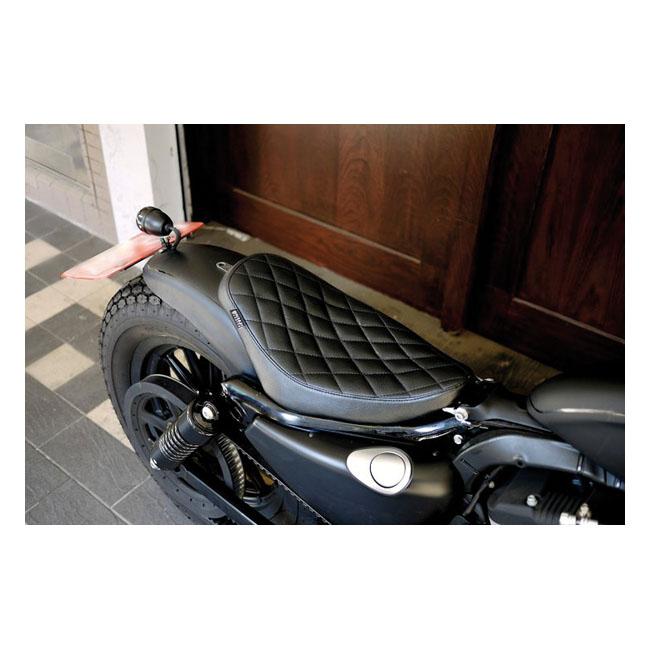 Craft Rought Rough Crafts Sportster-zadel voor één persoon voor Harley
