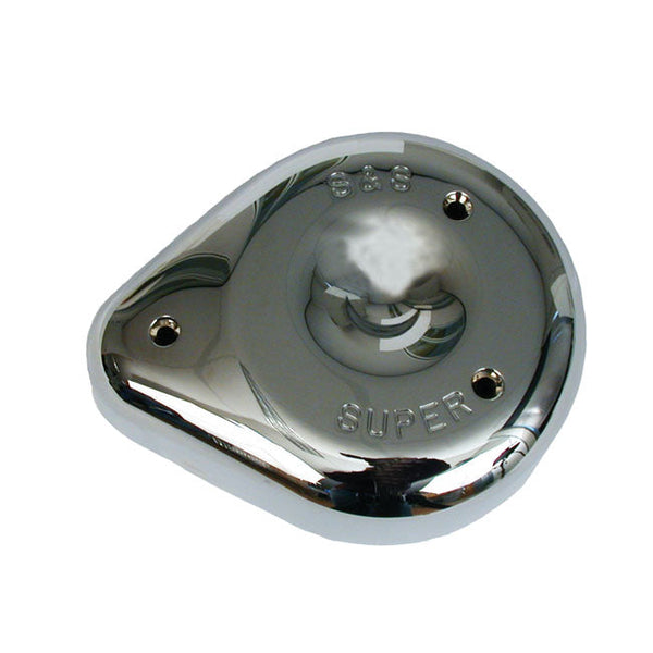 S&S Air Cleaner Cover All Super E/G caburetors / Chrome S&S Super E/G Air Cleaner Cover Customhoj