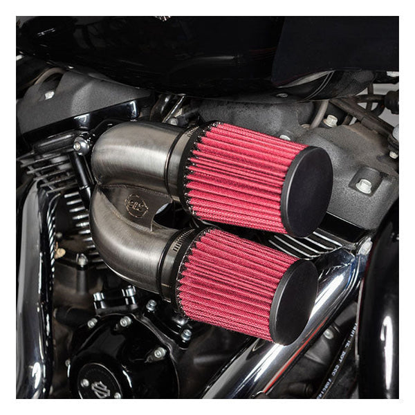 S&S Air Cleaner Harley 18-22 Softail; 17-22 Touring; 17-22 Trikes (excl. models with fairing lowers and water cooling) / Stainless S&S Tuned Induction Air Cleaner for Harley Customhoj