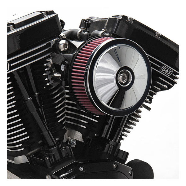 S&S Air Cleaner Harley 91-03 Sportster XL with S&S Super E/G carbs S&S Stealth Domed Bobber Teardrop Air Cleaner for Harley Customhoj