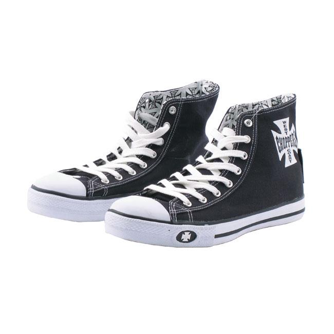 WEST COAST CHOPPERS Skor WCC Warrior Hi-Tops Skor Svart Customhoj