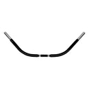 WILD1 Beach/Flyer/Dresser Fat Svart Wild1 1-1/4" Chubby Beach Styre Svart/Krom Customhoj